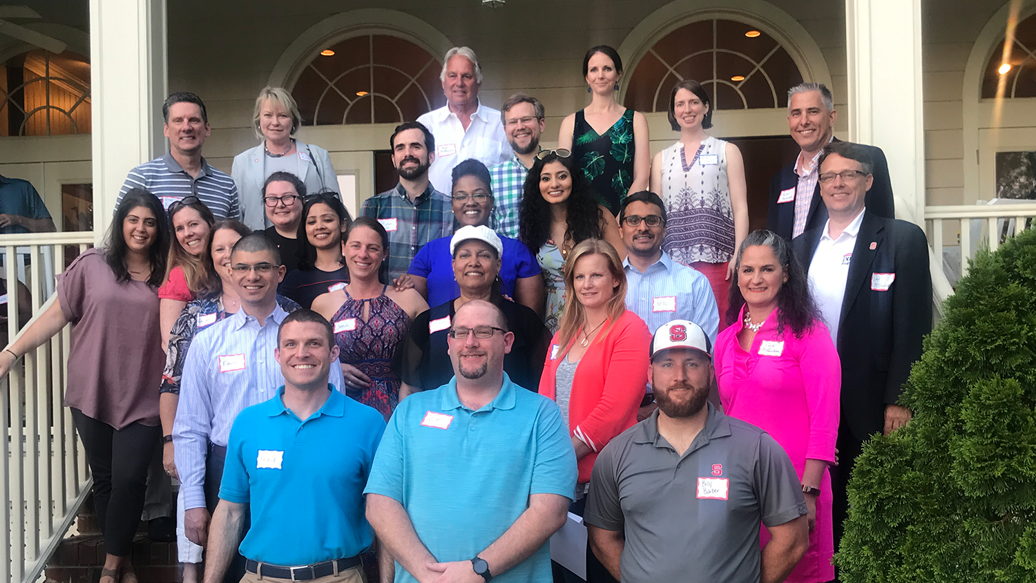 Group photo of the 2017-18 McLauchlan Leadership Fellows