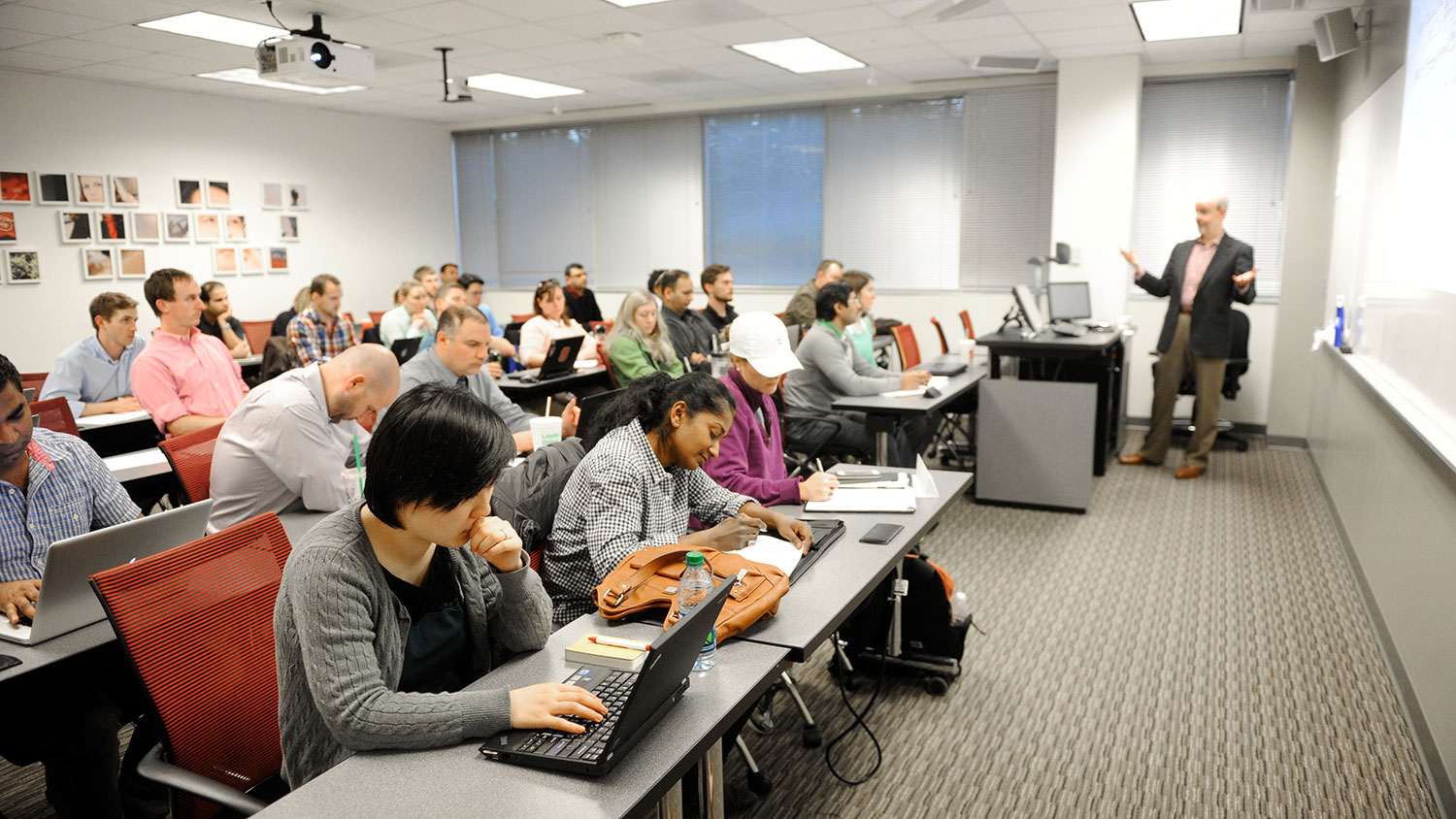 Jenkins MBA class at RTP campus