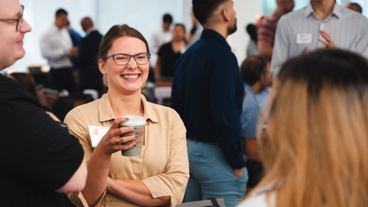 Jenkins MBA Alum at the inaugural Alumni Summit